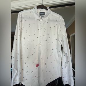 Bonobos men’s long sleeve, standard fit dress shirt Med